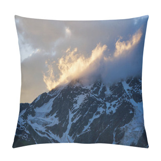 Personality  Winter Mountains Landscape Pillow Covers