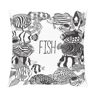 Personality  Tropical Exotic Fish Pillow Covers