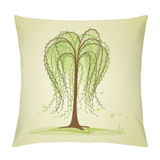 Personality  Birch Green Pillow Covers