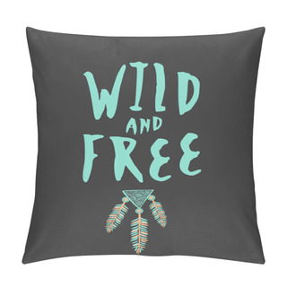 Personality  Abstract Tribal Typographic Design Pillow Covers