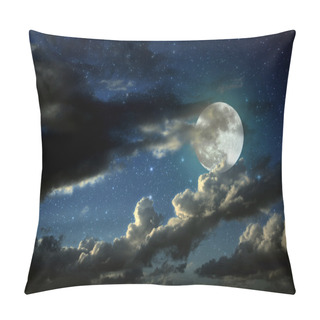 Personality  Full Moon Night Pillow Covers
