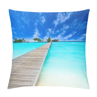 Personality  Path To Beautiful Island Pillow Covers