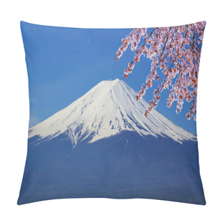 Personality  Mount Fuji, View From Lake Kawaguchiko Pillow Covers