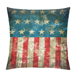 Personality  USA Style Background Pillow Covers