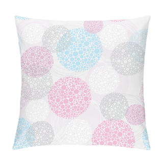 Personality  Abstract Seamless Circle Pattern Pillow Covers