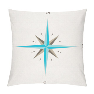 Personality  Compass Pillow Covers