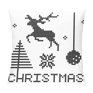 Personality  Christmas Elements Pillow Covers
