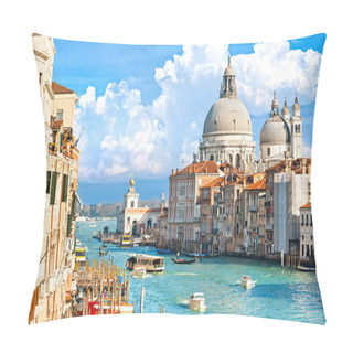 Personality  Venice, View Of Grand Canal And Basilica Of Santa Maria Della Sa Pillow Covers