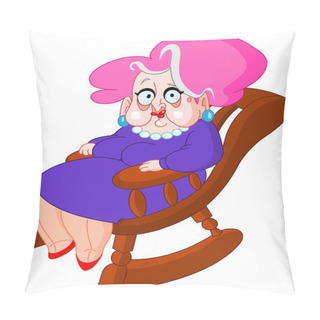 Personality  Old Lady Pillow Covers