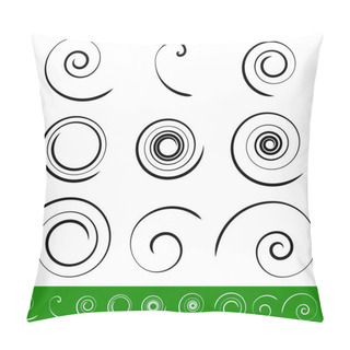 Personality  9 Different Circular Shapes. Pillow Covers