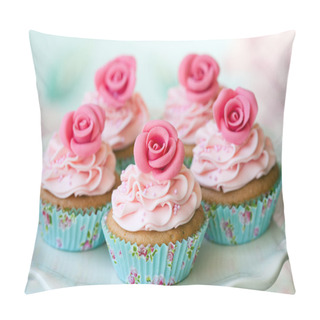 Personality  Vintage Cupcakes Pillow Covers
