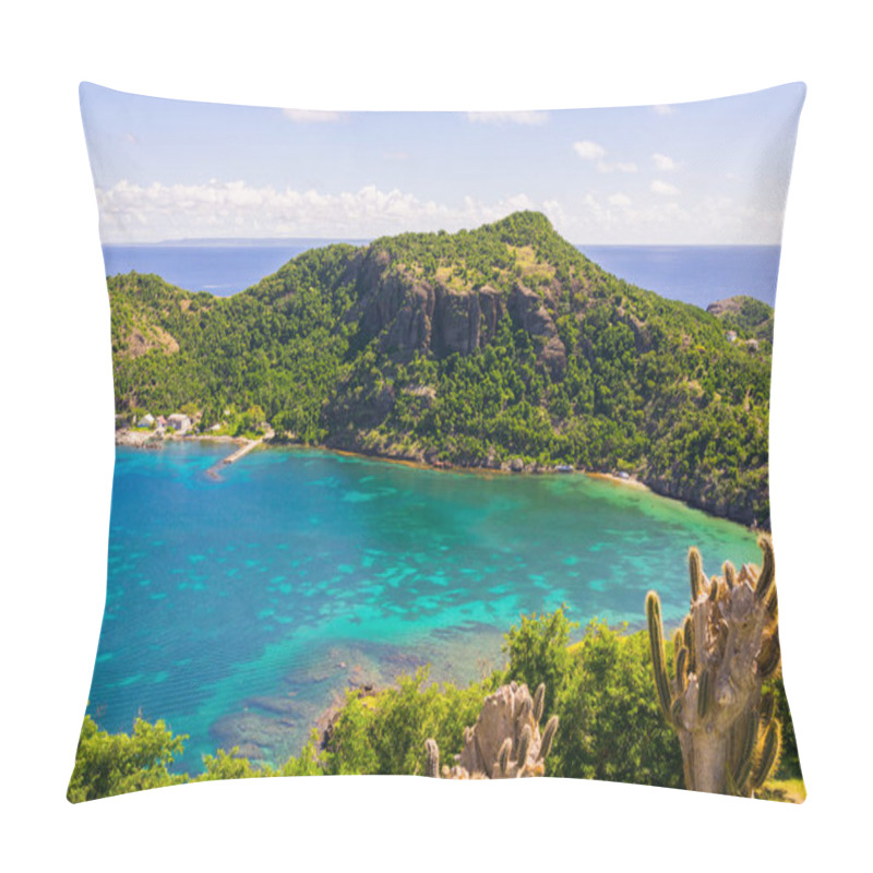 Personality  Terre-de-Haut Island, Les Saintes, Guadeloupe Archipelago Pillow Covers
