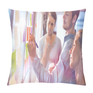 Personality  Young Creative Business People  Pillow Covers