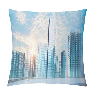 Personality  Modern City Downtown Pillow Covers