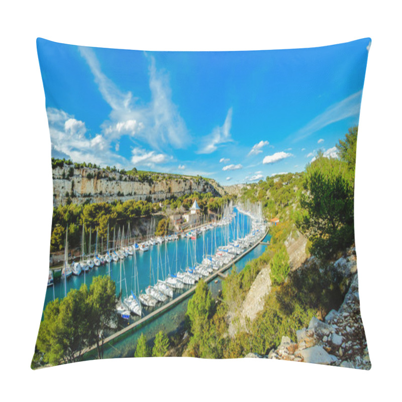 Personality  Port Miou During A Sunny Day, Cassis, France Pillow Covers