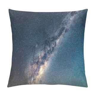 Personality  Stars And The Milky Way Night Sky Taken From Killcare Beach On The Central Coast Of NSW, Australia. Pillow Covers