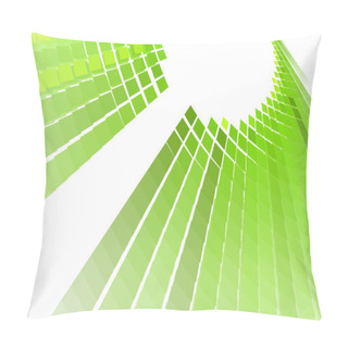 Personality  Modern Green Background Pillow Covers