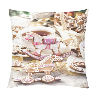 Personality  Christmas Cookies Pillow Covers