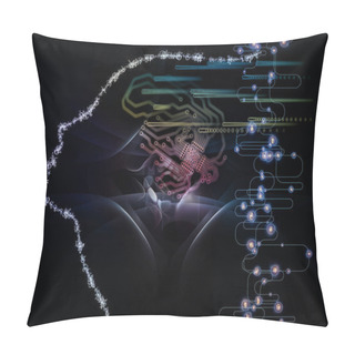 Personality  Emergence Of Machine Consciousness Pillow Covers