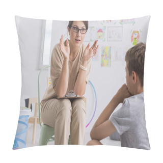 Personality  Telling A Story Pillow Covers