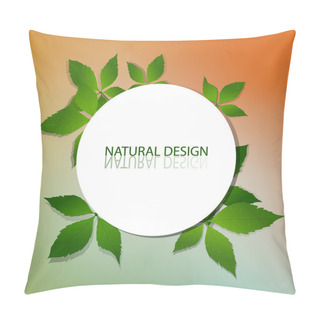 Personality  Vector Natural Design Frame Pillow Covers