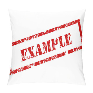 Personality  Grunge Example Stamp Pillow Covers
