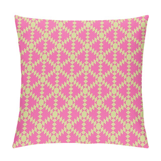 Personality  Abstract Creative Background With Repeated Shapes Pillow Covers