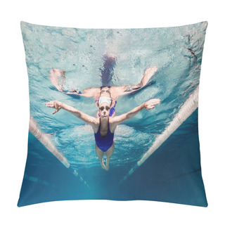 Personality  Swimmer Pillow Covers