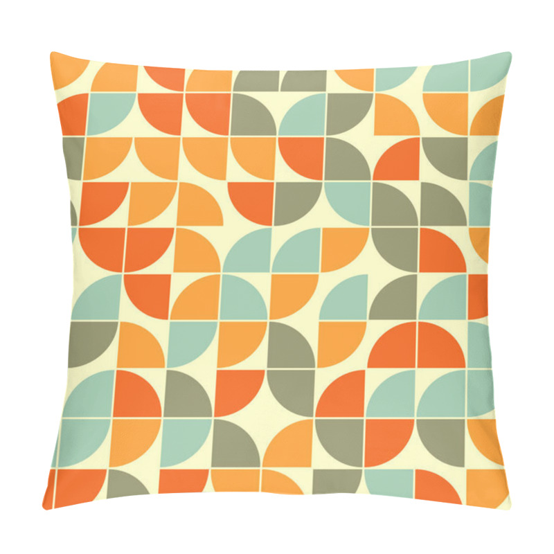 Personality  Abstract Geometric Pattern generative computational art illustration pillow covers