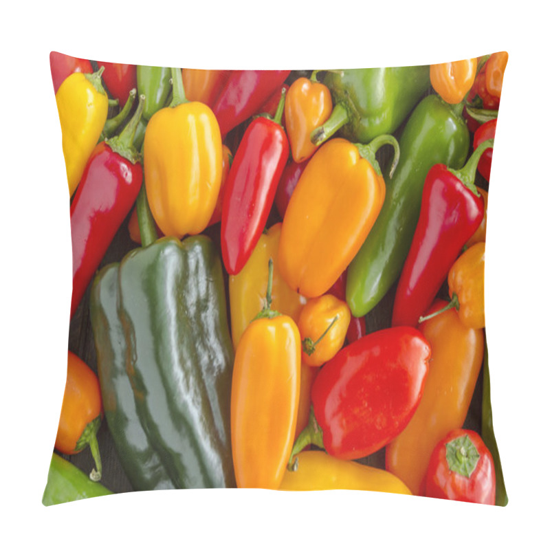 Personality  Hot Sweet and Chili Pepper Varieties pillow covers