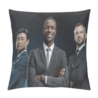 Personality  Multicultural Business People Pillow Covers