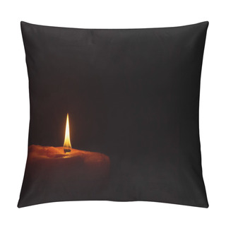 Personality  The Light Of A Candle Illuminate The Darkness. Pillow Covers