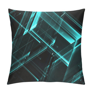 Personality  Abstract Fractal Background Pillow Covers