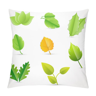 Personality  Vectors Leaves Pillow Covers
