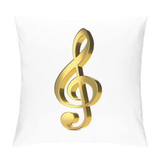 Personality  3D Violin Clef Pillow Covers