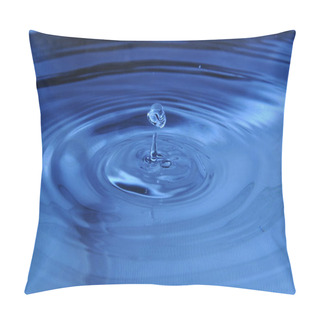 Personality  Water Drops And Surrounding Waves Pillow Covers