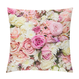 Personality  Beautiful Flowers Background Pillow Covers
