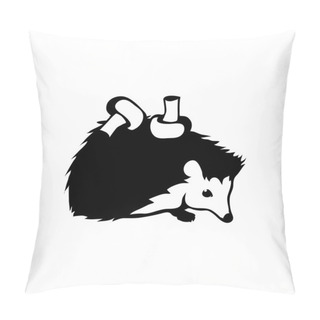 Personality  Cute Hedgehog Logo Pillow Covers