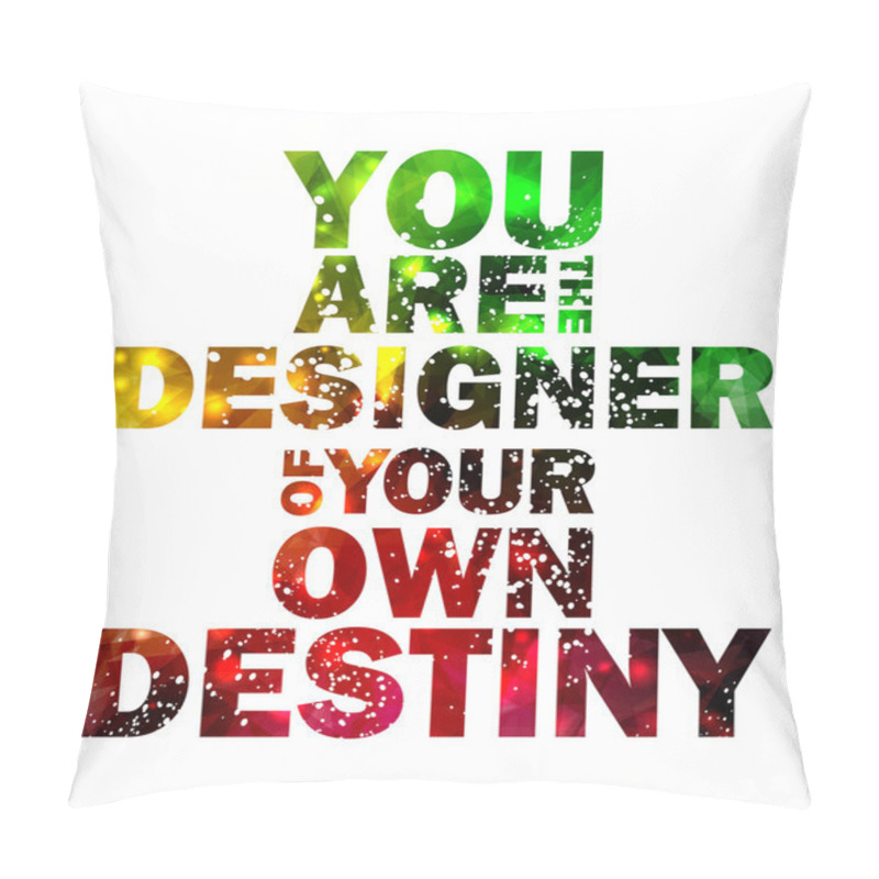 Personality  Quote Typographical Background, vector design. pillow covers