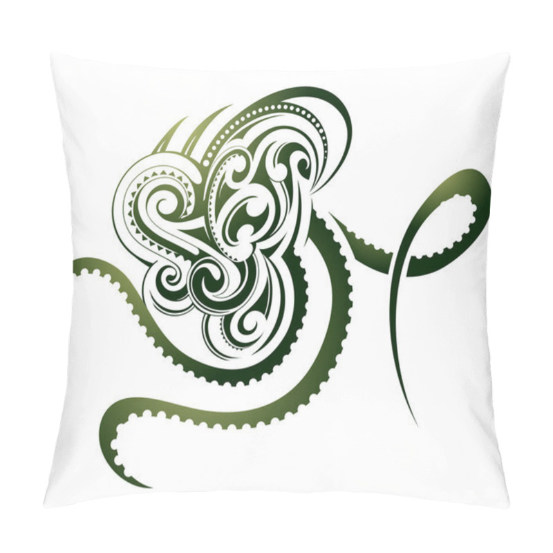 Personality  Octopus tattoo pillow covers