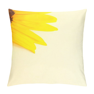 Personality  Detail Of Sunflower Leaves Pillow Covers