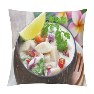 Personality  Kokoda, Coconut Milk Ceviche, Fijian Cuisine Pillow Covers