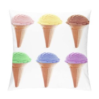 Personality  Ice Cream Cones Pillow Covers