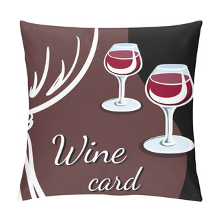 Personality  WineGlasses2 Pillow Covers