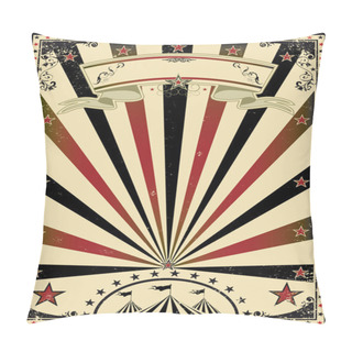 Personality  Circus Vintage Sunbeams Pillow Covers