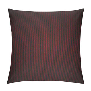 Personality  Black And Red Abstract Background With Diagonal Lines, Vector Illustration Pillow Covers