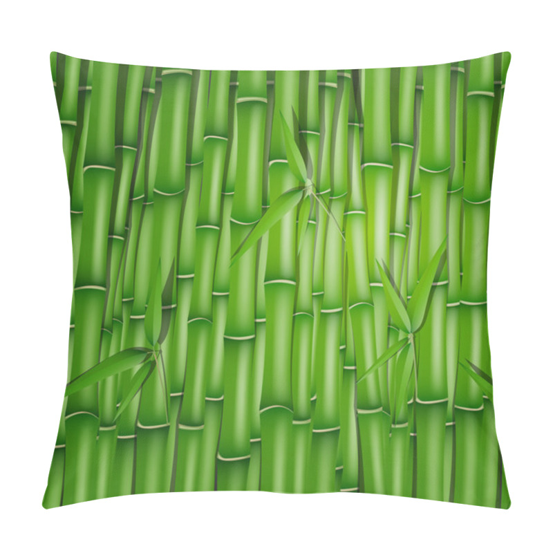 Personality  Bamboo Background pillow covers