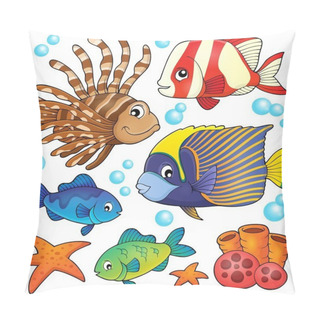 Personality  Coral Reef Fish Theme Collection 1 Pillow Covers