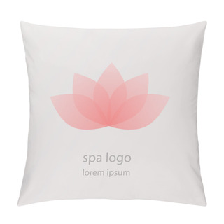 Personality  Lotus Flower Logo Pillow Covers