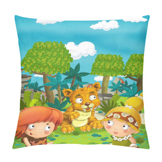 Personality  Sabre Tooth - Happy Pair Of People  Pillow Covers